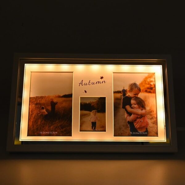 Wooden Light Photo Frame