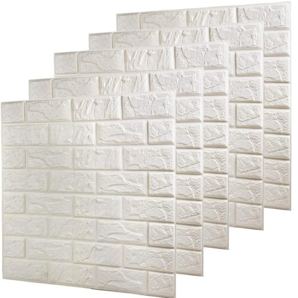 Wood Grain Self-Adhesive Foam Wallpaper – Waterproof Peel & Stick Panels