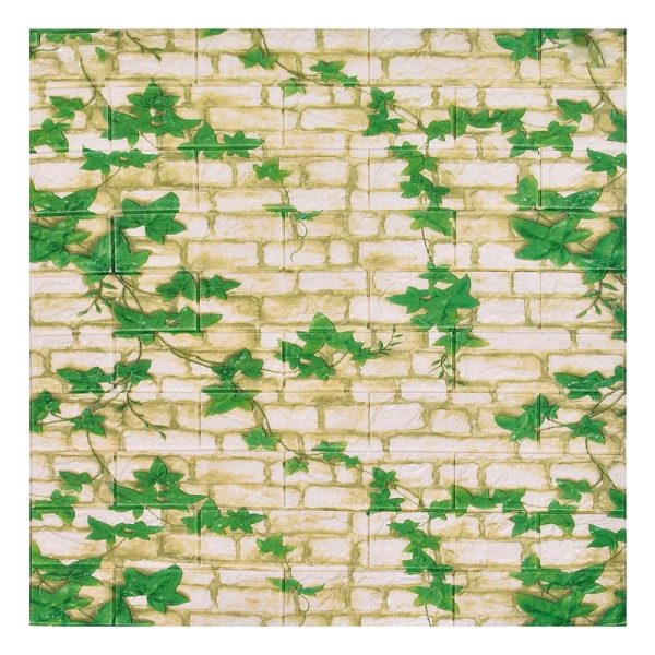 Brick Wallpaper for Walls 3D (1 Pc) Foam Wall Paper Sticker