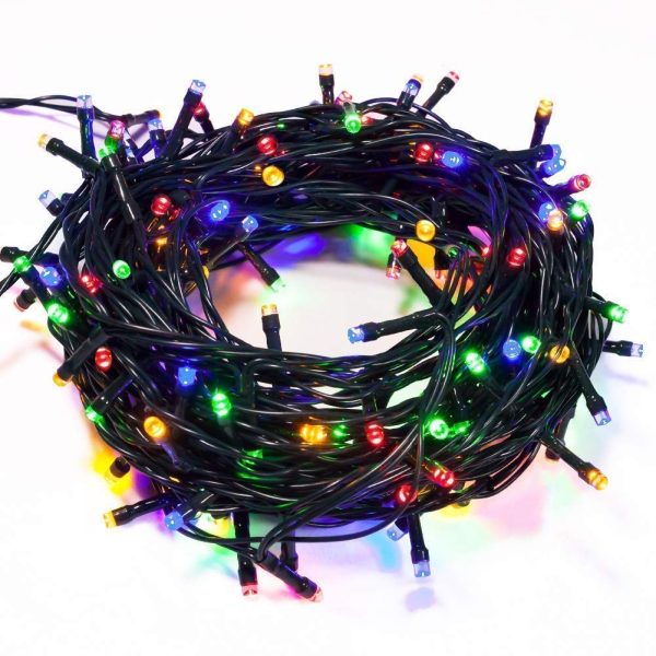 12M Multicolor LED String Lights for Home, Party & Festival Decor