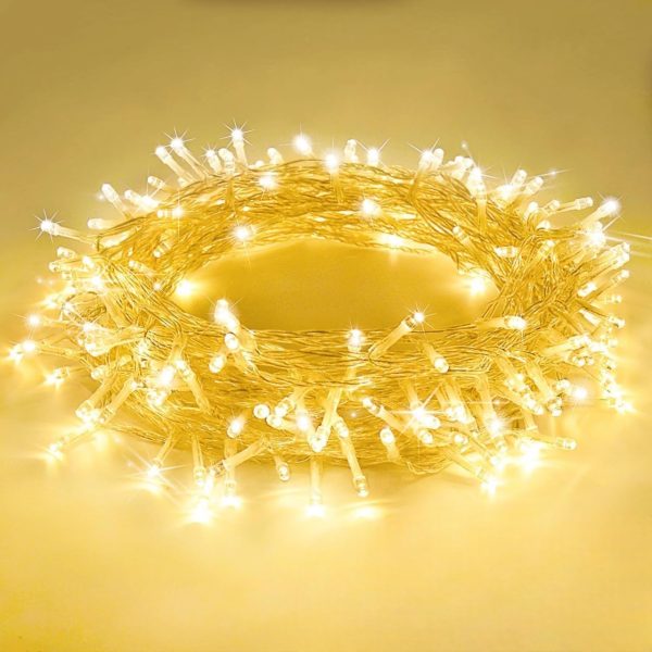 35Ft LED Pixel String Light, Warm White for Home & Festive Decoration