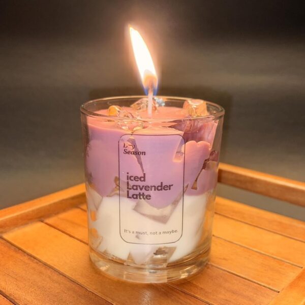Lavender Scented Candle